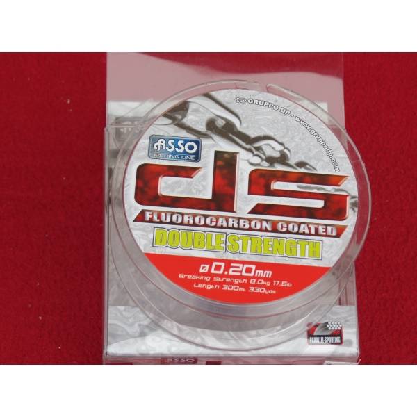 asso double strength fluorocarbone 0.20mm-100m-8 kgs made in japan