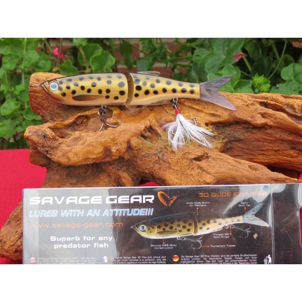 SAVAGE GEAR 3D BLEAK GLIDE SWIMMER - 16.5CM-49 grs ref 47077