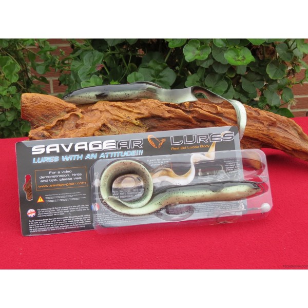 Wobler Gumowy 3D Real Eel Ready To Fish L 30cm - 80g