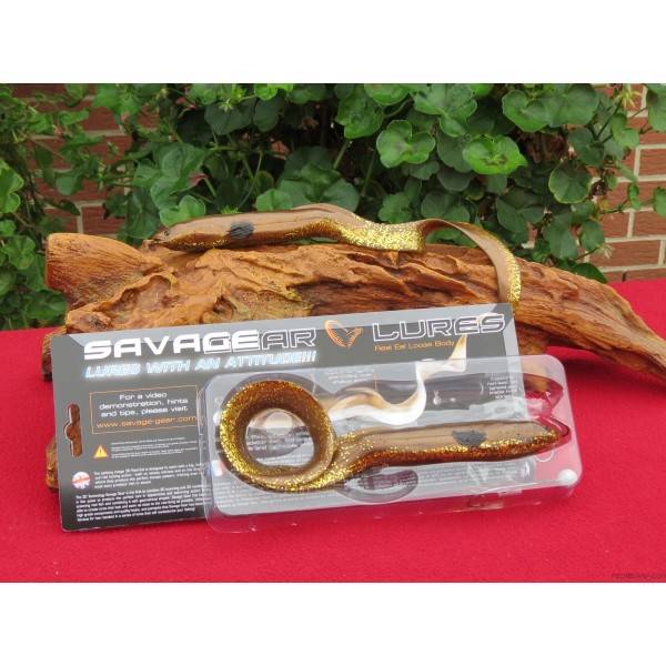 SAVAGE GEAR REAL EEL - 30CM -56 grs+ 8grs ref 47151