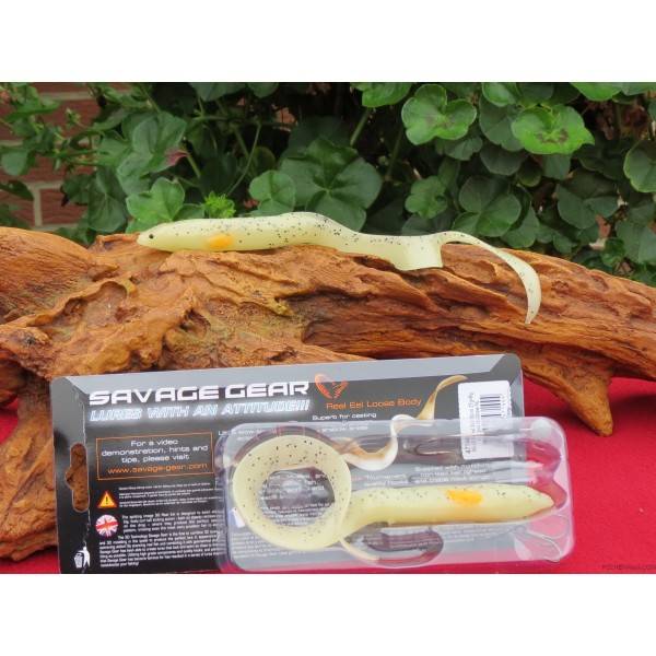 savage gear Eel 20 cm 27 grs + 5 grs 2 peces ref 47144