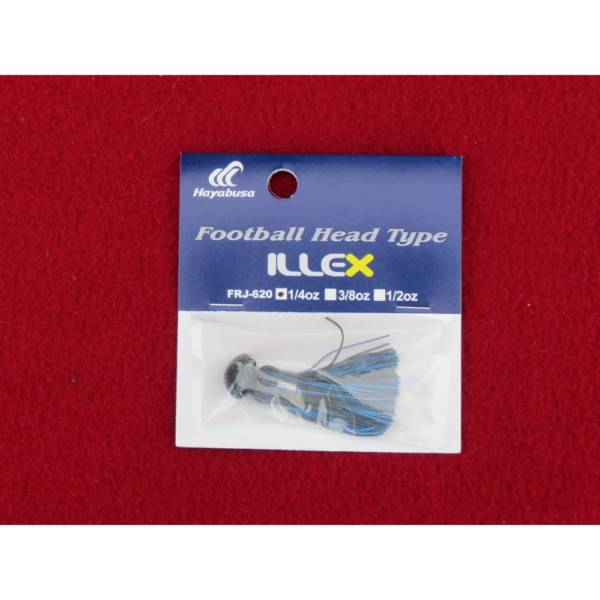 illex football head type 1/4 oz-7 grs