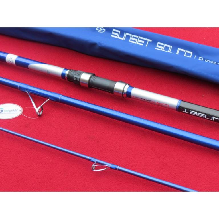 canne surfcasting sunset solica 4m20 lowrider Pechemania