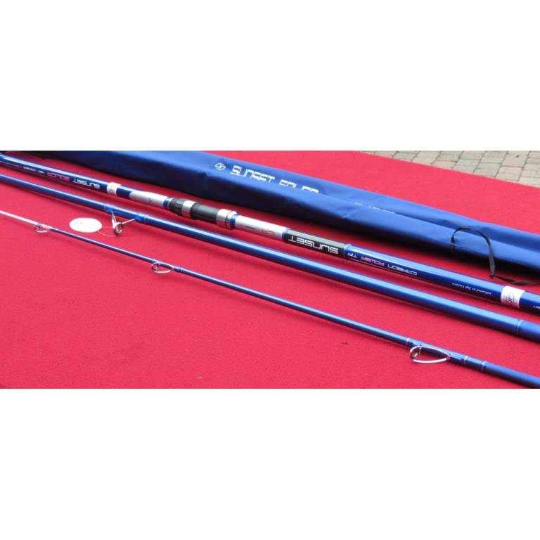 canne surfcasting sunset solica 4m20 lowrider Pechemania