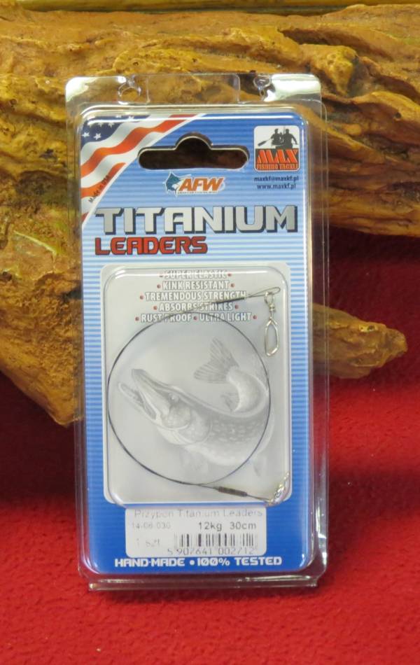 afw titanium leaders 12 kgs-30cm