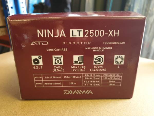 moulinet daiwa ninja LT2500-XH