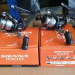 2 moulinets shimano sienna 1000 fe new
