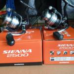 2 moulinets shimano sienna 2500 fe new