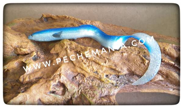 savagear real eel 15cm 12grs blue pearl silver