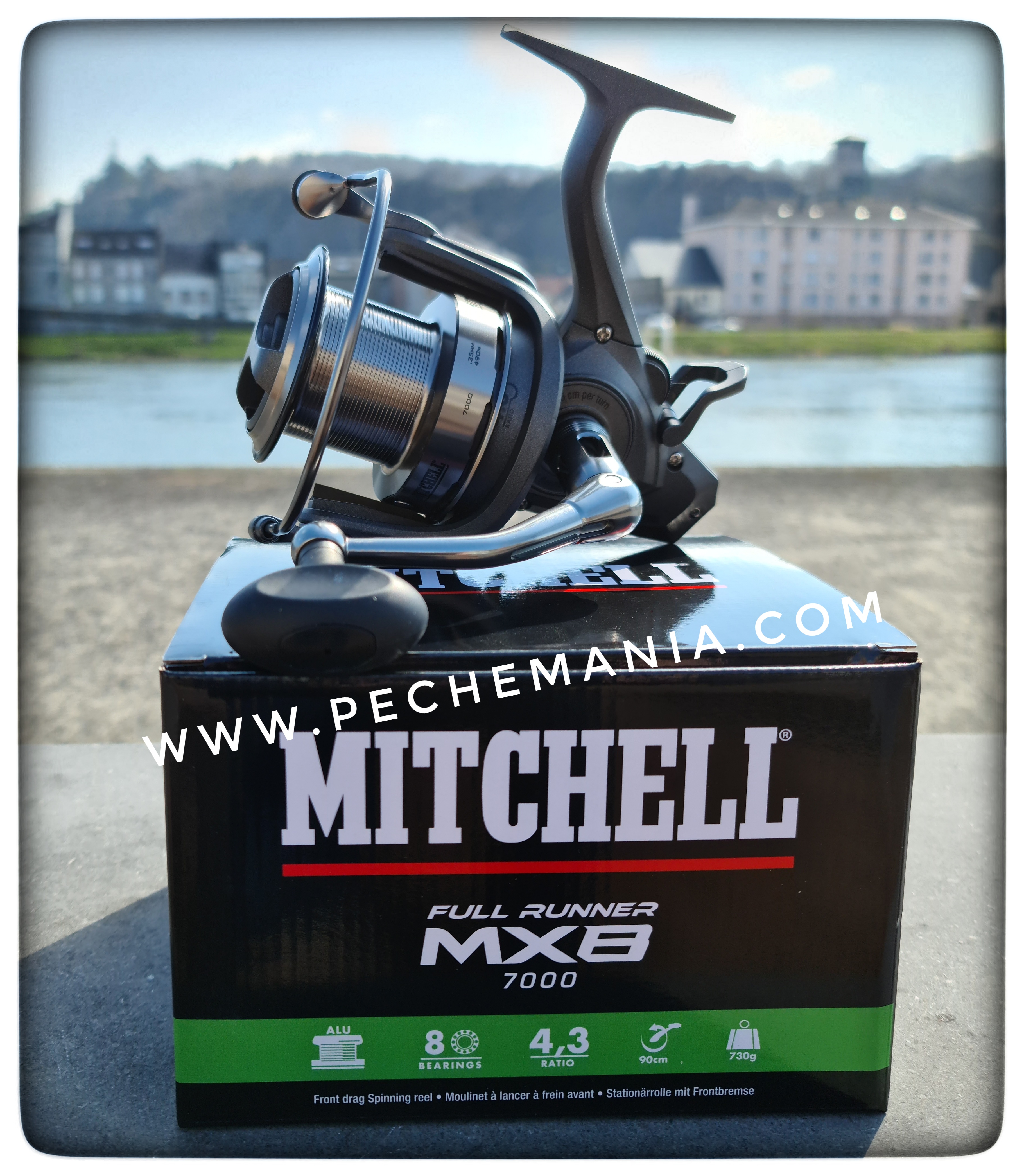 Moulinet carp Debrayable Mitchell Full Runner Mx8/7000 - Pechemania