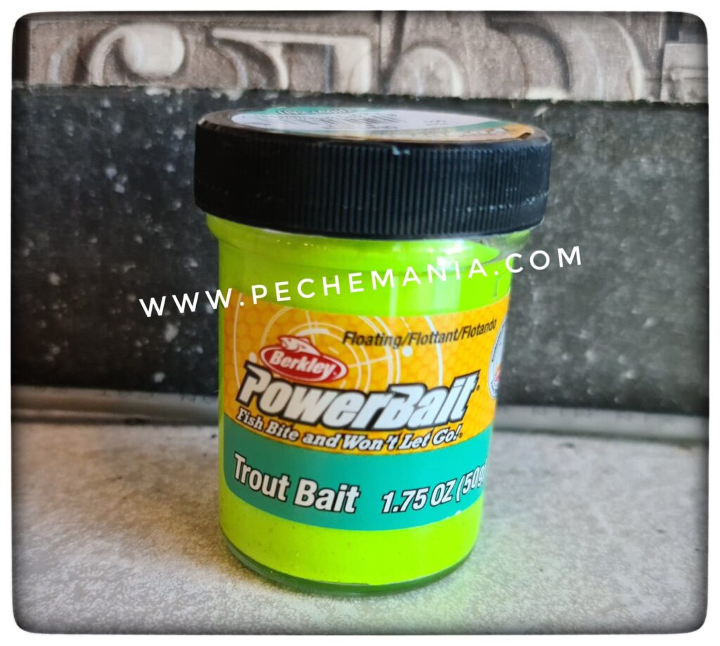 Pâte Appât Berkley Powerbait - Pour Truite - Arômes Granulés Et Foie - 50g