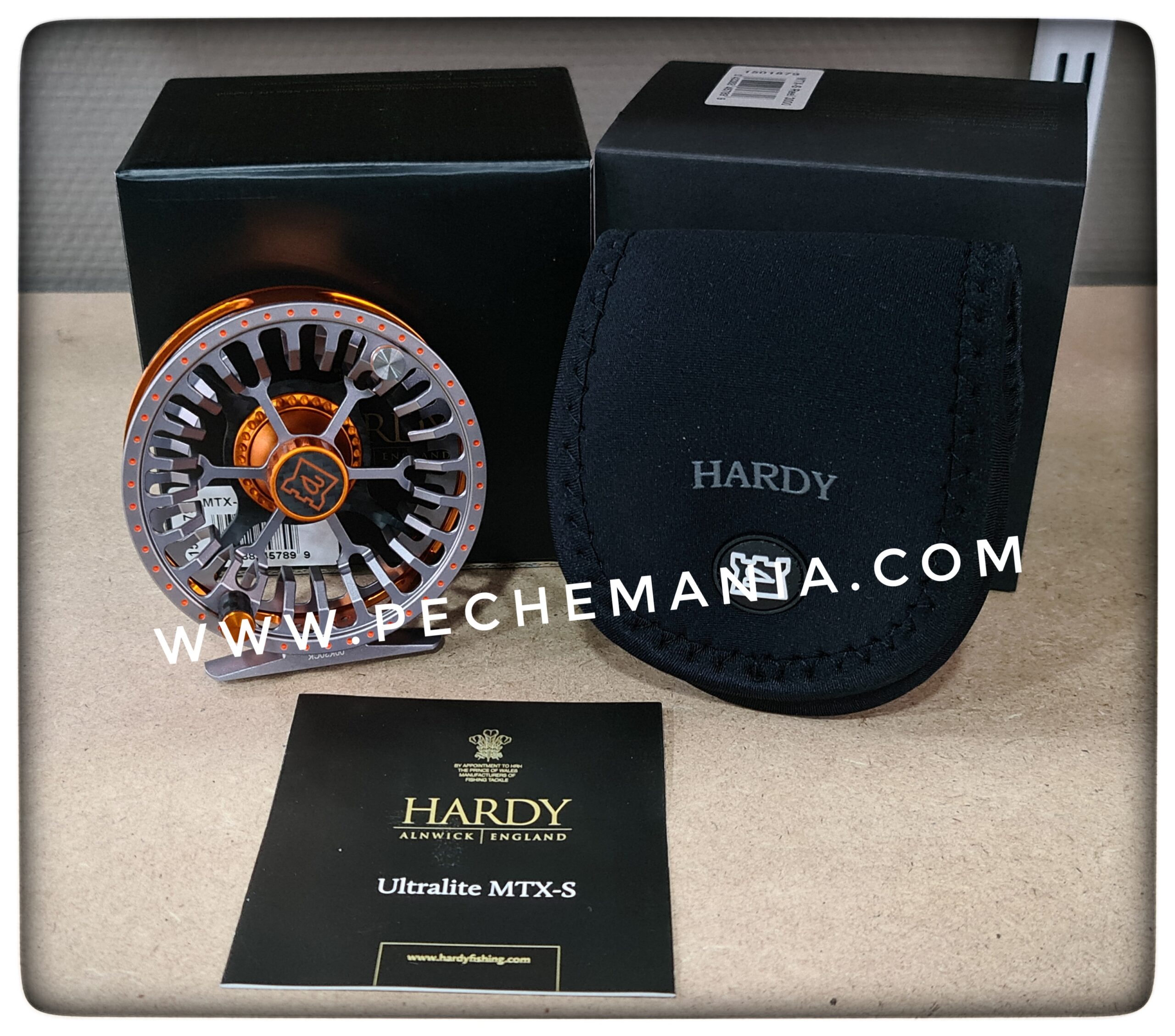Hardy Ultralite MTX-S Fly Fishing Reel Size 3000 #3/4/5 Carbon Fibre Alloy