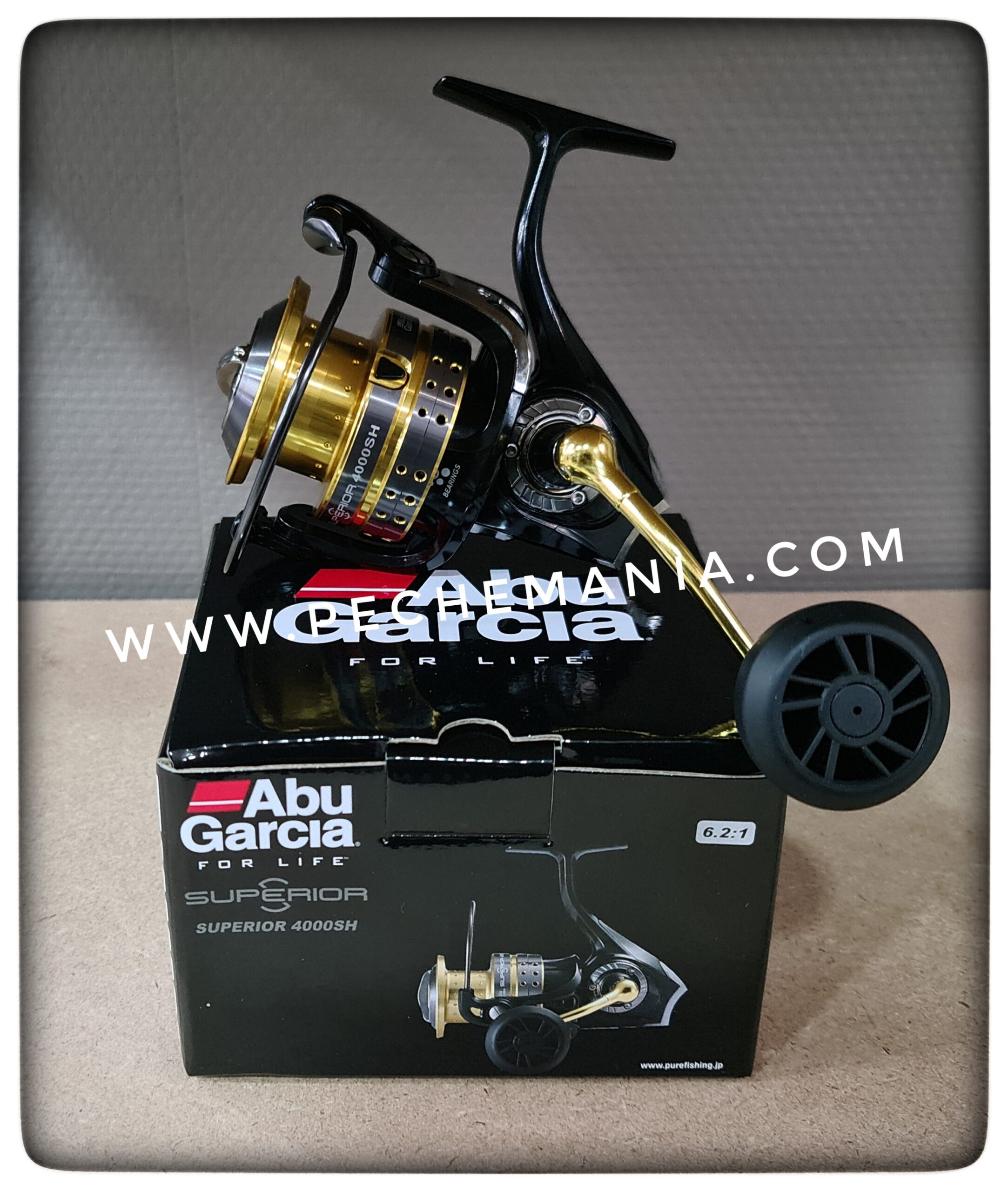 Abu Garcia Superior 4000 SH Spinning Reel - Angling Centre West Bay