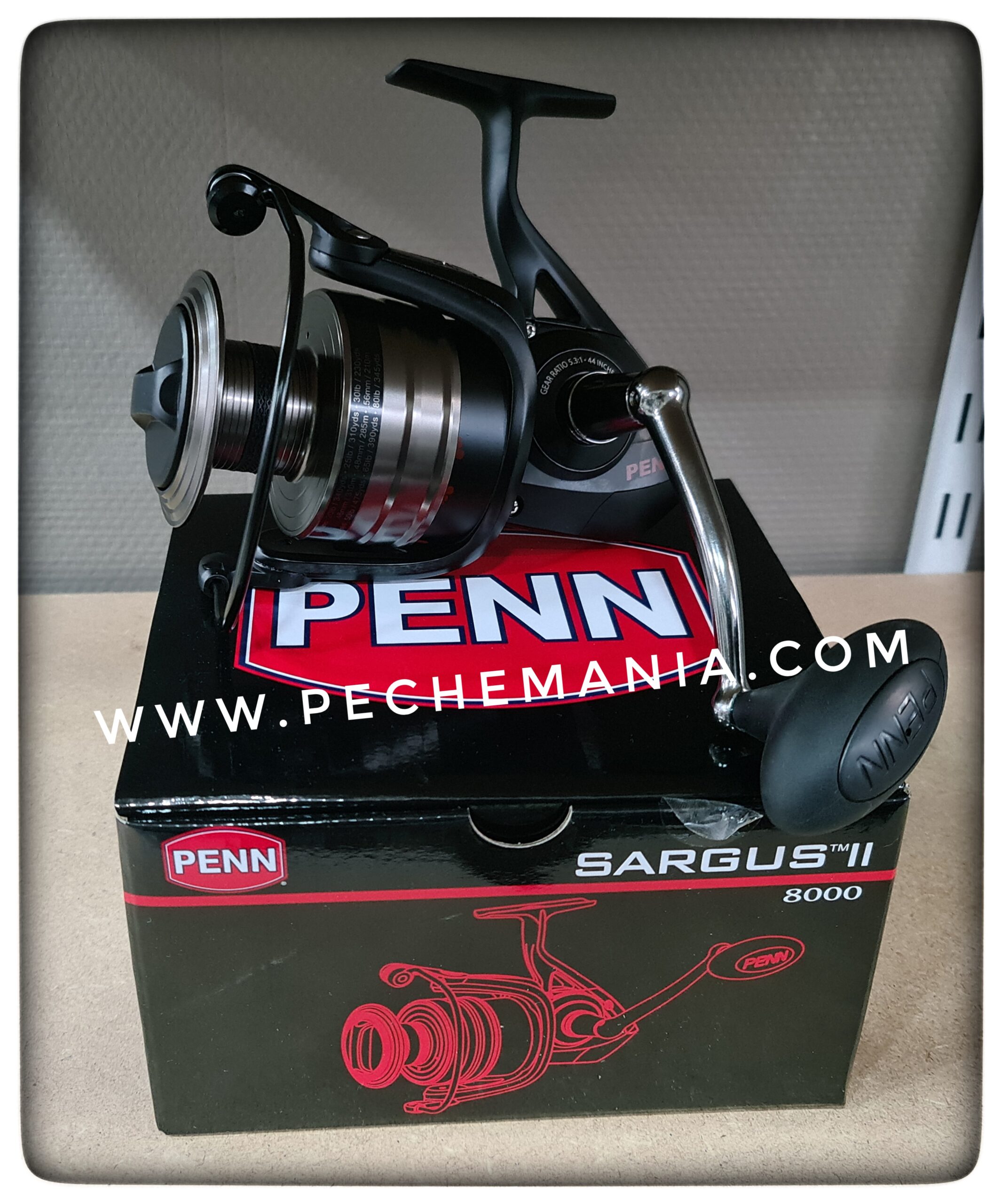 Penn Sargus II 8000 Spin Reel Box - Pechemania