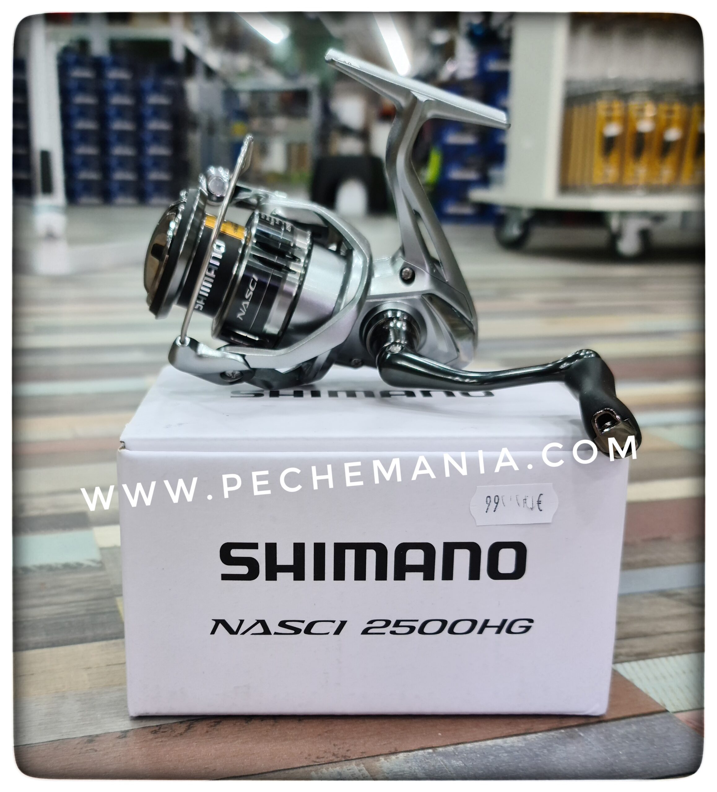 MOULINET SHIMANO NASCI 2500 HG - Pechemania