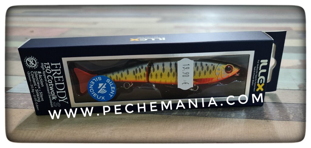 Leurre De Pêche Illex Freddy 130 - 13cm | 21g | Couleur Pearl Bone | Coullant