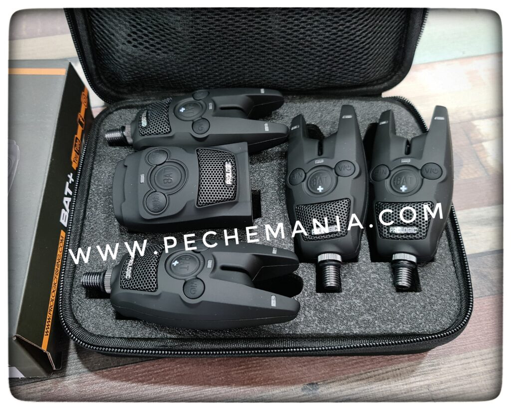 BAT+ BITE ALARM SET 4+1 RED/GREEN/BLUE/YELLOW Pechemania