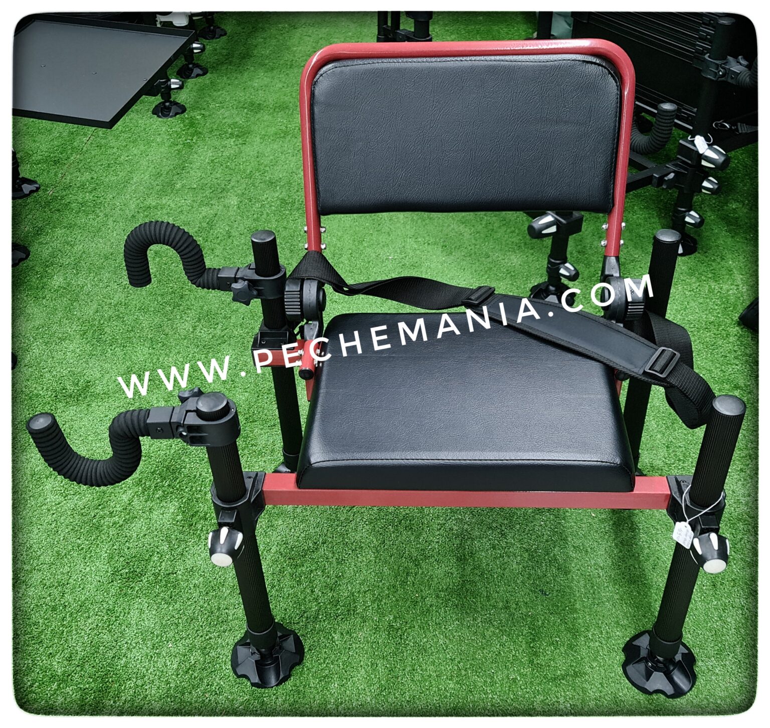 Sangous Tapis De Pêche Pliable Avec Hameçon - Kit Tapis à Carpe Pliable 80x35 Cm Vert Armée