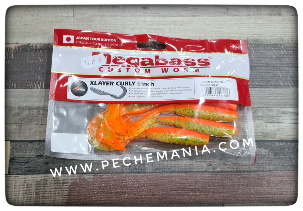MEGABASS X LAYER CURLY 5 Pechemania