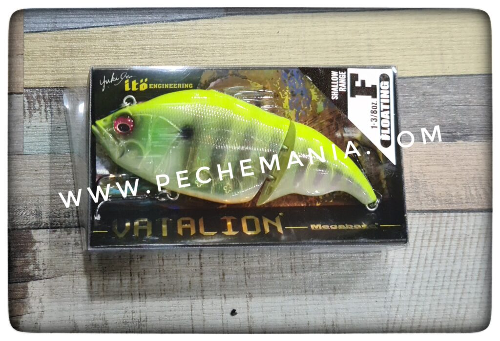 Leurre Megabass Vatalion 115F - French Pearl - 11.5cm 38.5g - Flottant - Pour Pêche Sportive