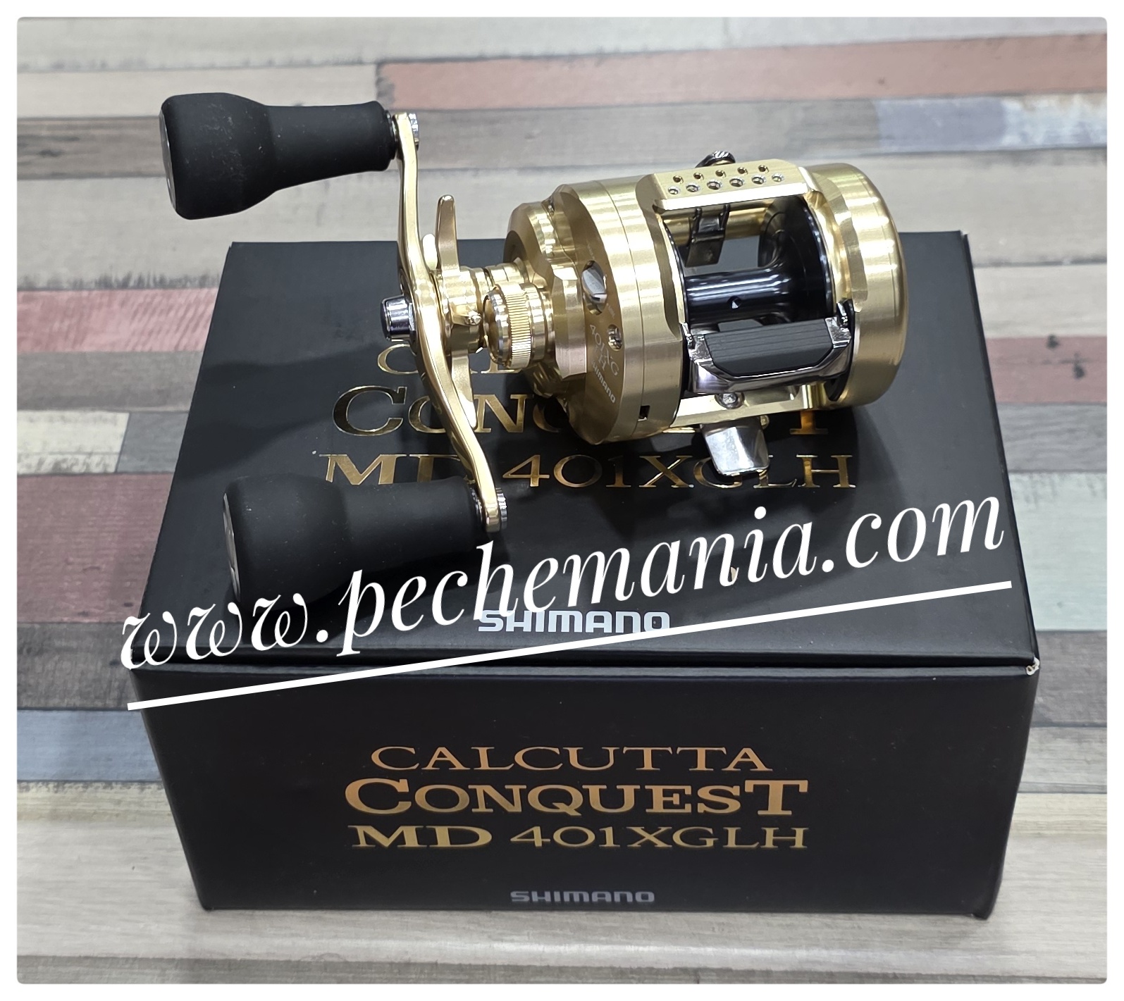 CALCUTTA CONQUEST 401XGLH モアザン Shimano Reel Baitcast Calcutta