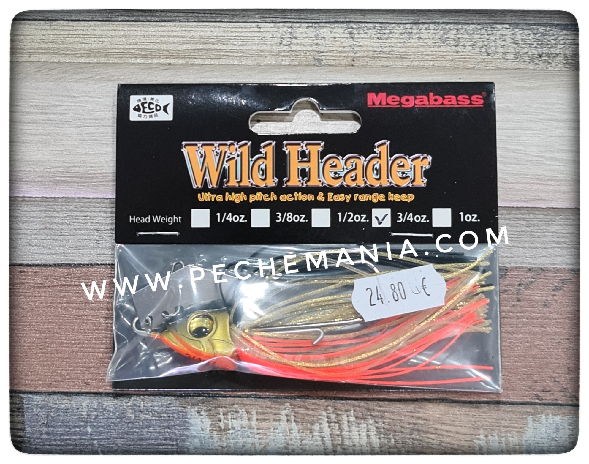MEGABASS WILD HEADER 3/4 OZ – Image 4