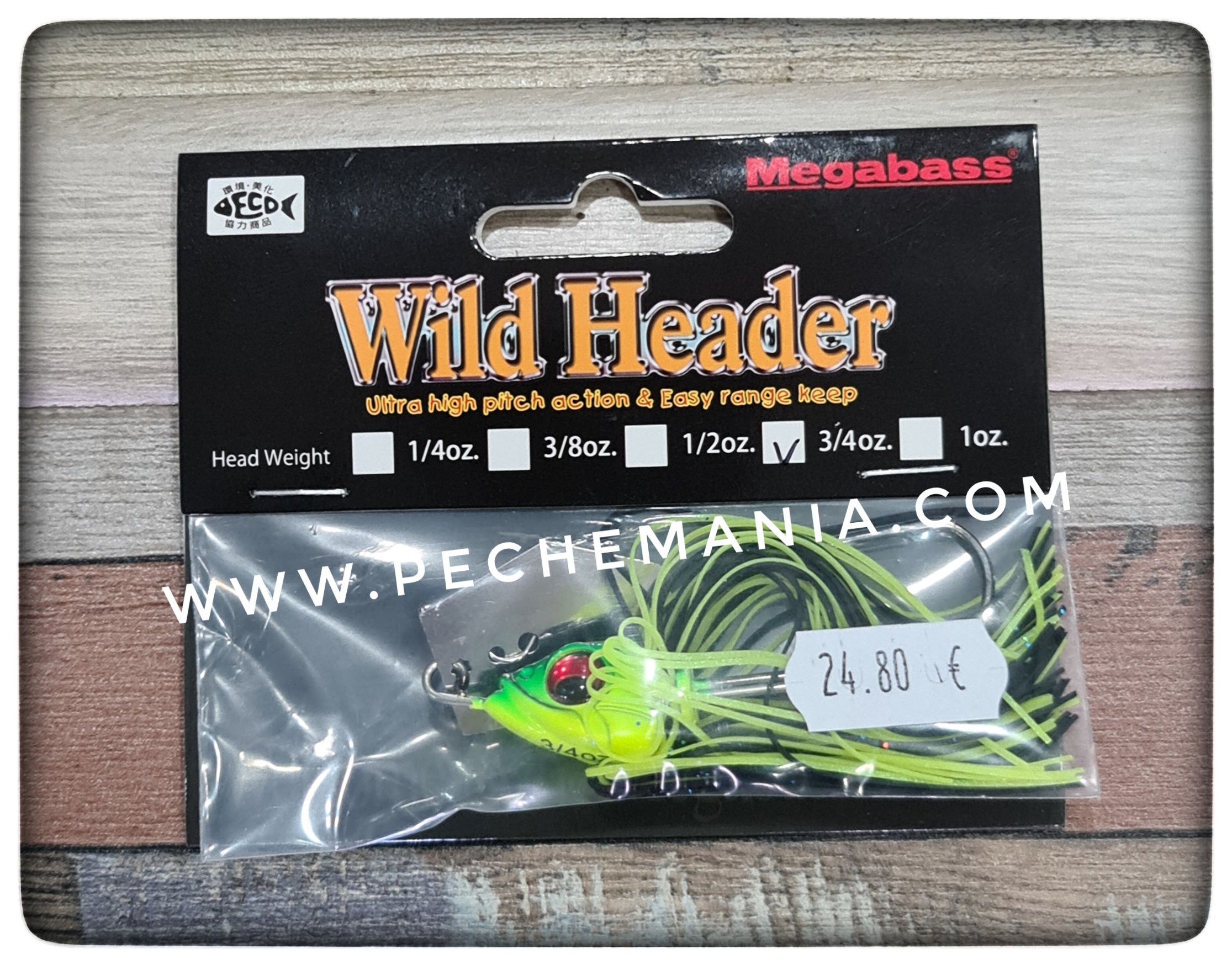 MEGABASS WILD HEADER 3/4 OZ – Image 8
