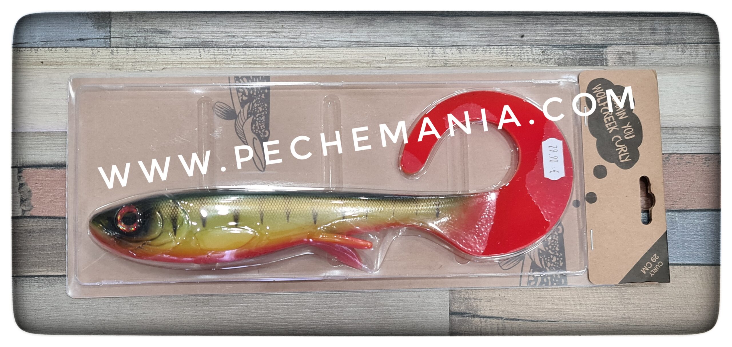 WOLFCREEK CURLY 30CM+TAIL 160GRS – Image 3