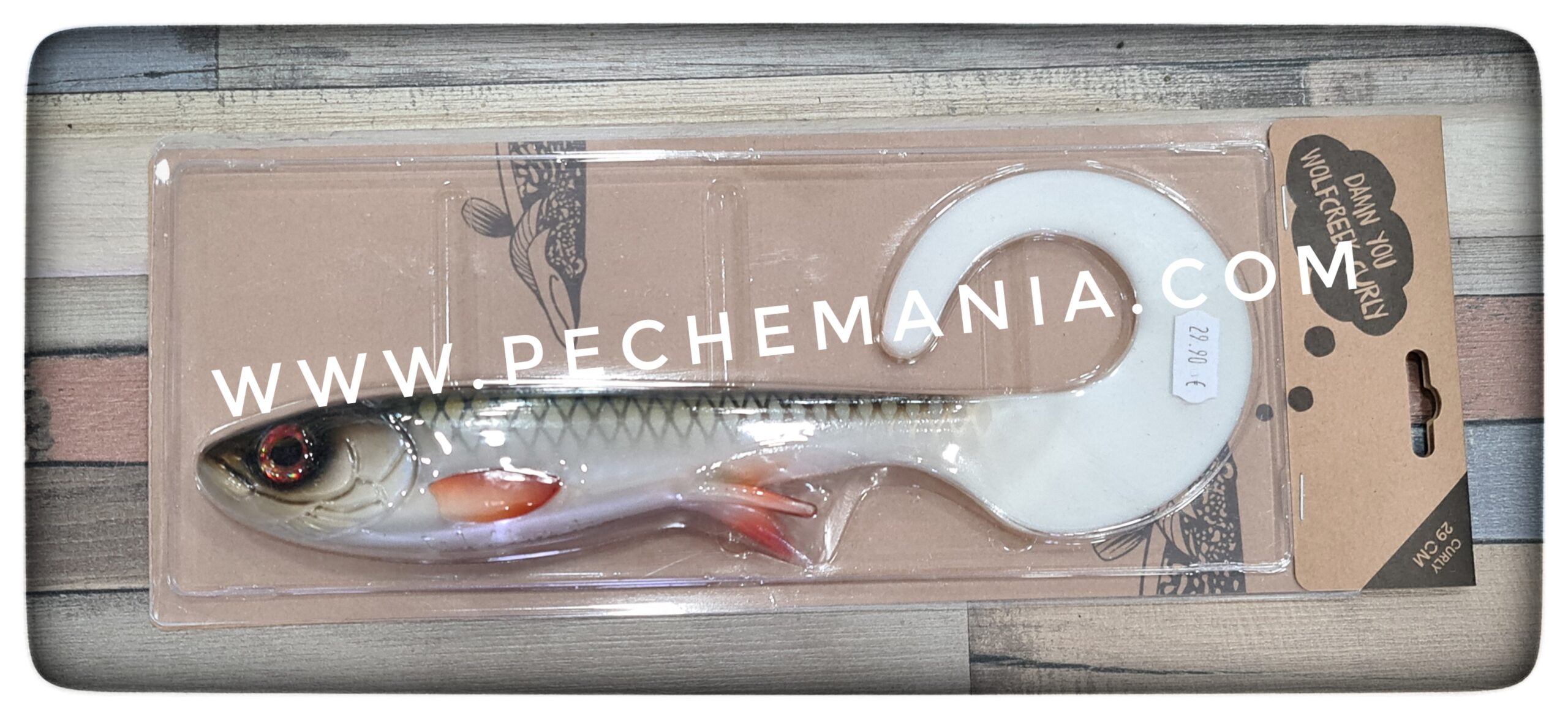 WOLFCREEK CURLY 30CM+TAIL 160GRS – Image 5