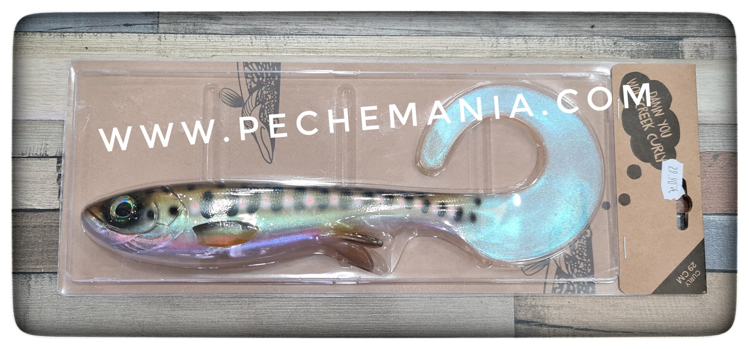 WOLFCREEK CURLY 30CM+TAIL 160GRS