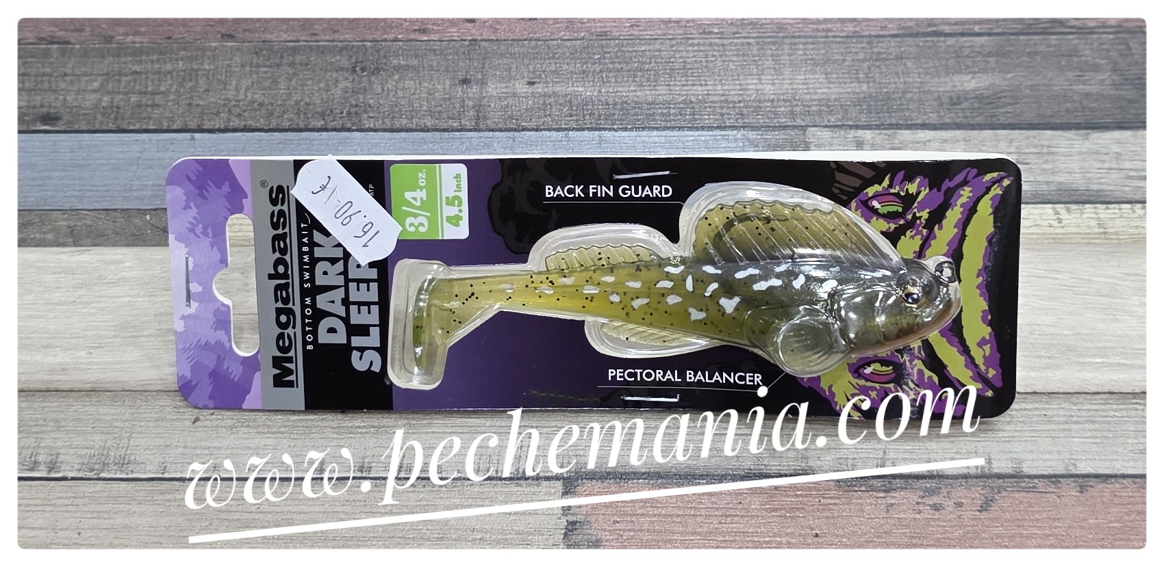 MEGABASS DARK SLEEPER 4.5 INCH 3/4 OZ – Image 2