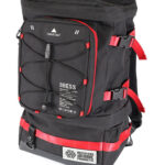 DRESS FISHING RUCKSACK (black/red)