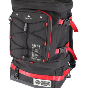 DRESS FISHING RUCKSACK (black/red)